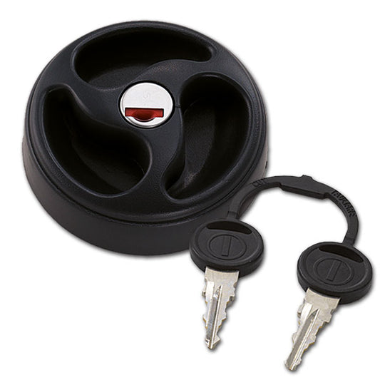 Tappo 3 razze Zadi con cilindretto • nero