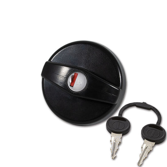 Tappo FIAT con cilindretto e chiavi • nero