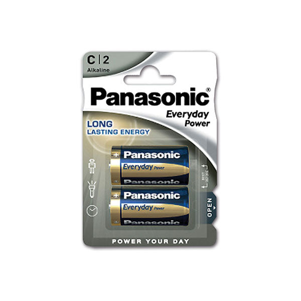 Batteria alcalina tipo D Panasonic • 1,5 V