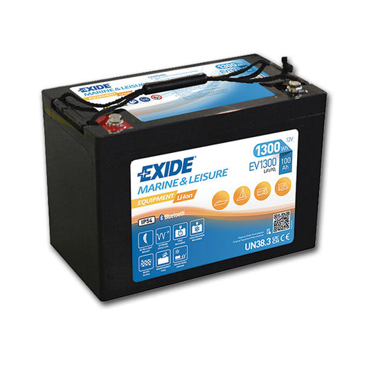 Batteria Li-Ion Exide • 100 A