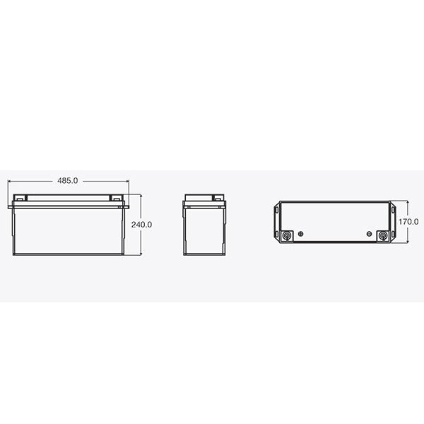 Batteria Li-Ion Exide • 200 A