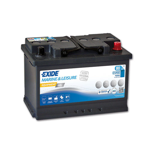 Exide GEL-Batterie für Wohnmobildienste - 12 V / 80 A