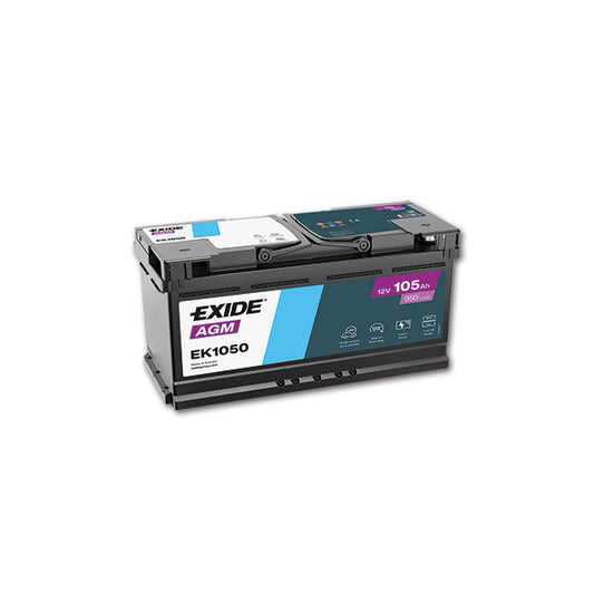Exide AGM-Batterie - 12V / 105 A 