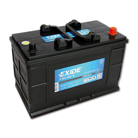 Exide EG1102 Excell LB3 Batterie - 12 V / 110 A 