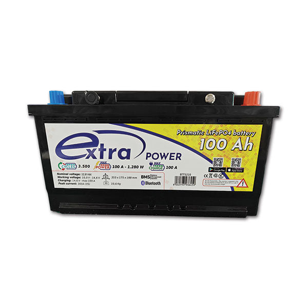 Batteria LiFePO4 ExtraPOWER • 100 Ah