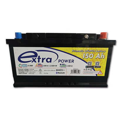 Batteria LiFePO4 ExtraPOWER • 150 Ah
