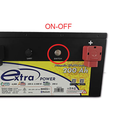 Batteria LiFePO4 ExtraPOWER • 200 Ah