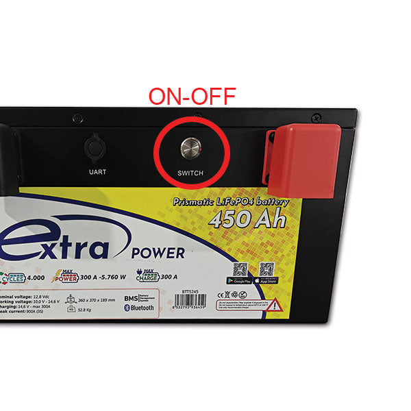 Batteria LiFePO4 ExtraPOWER • 450 Ah