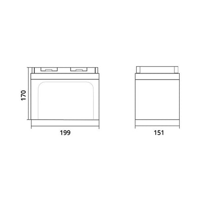 Batteria Liontron con BMS • 12,8 V / 40 A