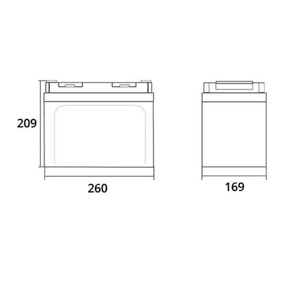 Batteria Liontron con BMS • 12,8 V / 80 A