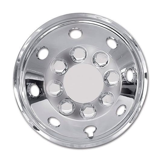 Kit 4 copricerchi convessi cromo • 15"