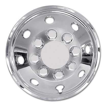 Kit 4 copricerchi convessi cromo • 16"