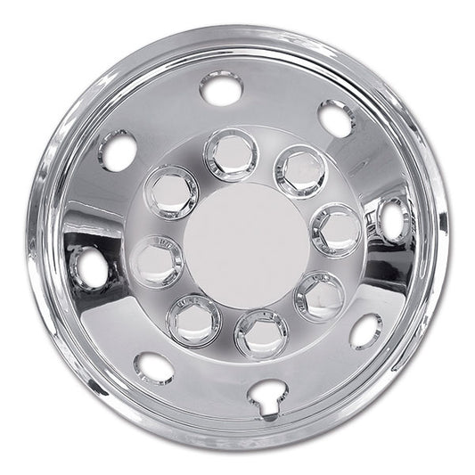Kit 4 copricerchi convessi cromo • 16"