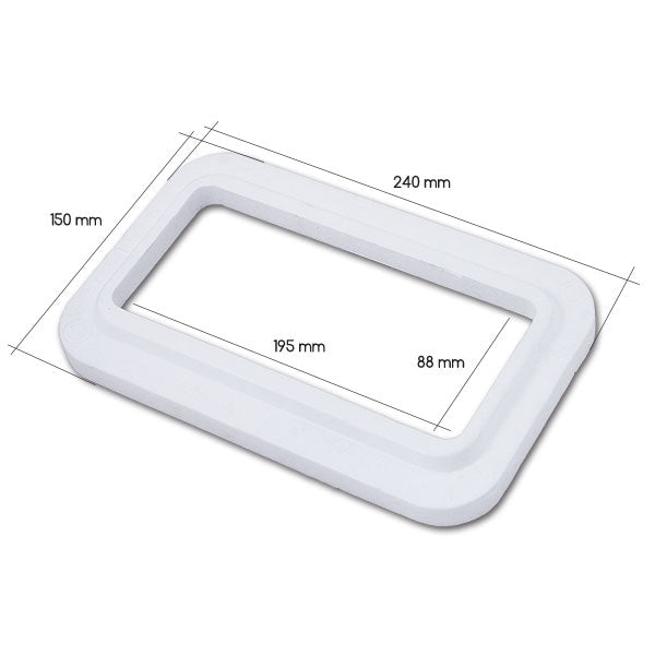 4 spessori polistirolo ExtraCLIMA