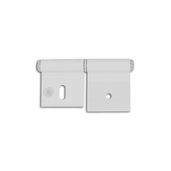 Cerniera bianca • 84 mm • 2 fori • blister