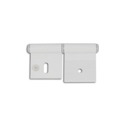 Cerniera bianca • 84 mm • 2 fori • blister