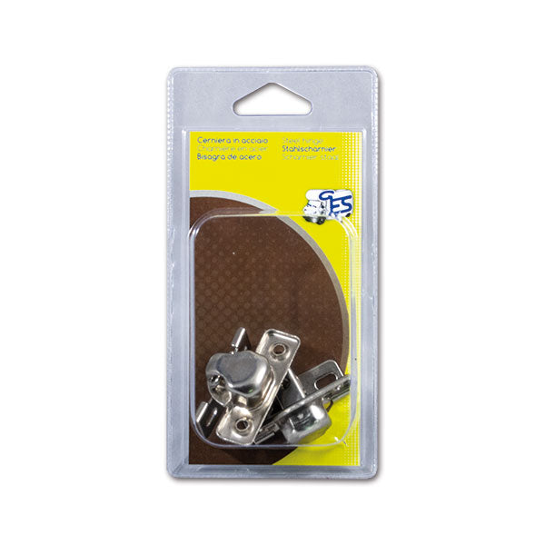 Mini cerniera per antine • blister 2 pz