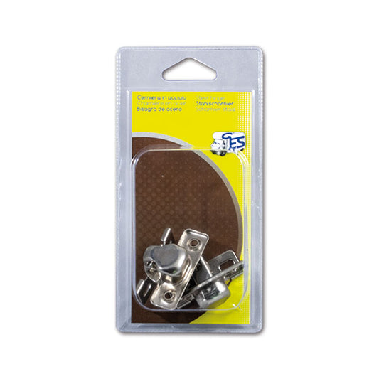 Mini cerniera per antine • blister 2 pz