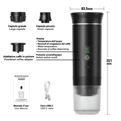Macchina da caffè a batteria