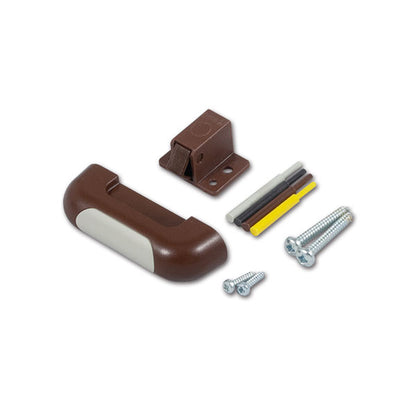 Serratura completa per antine • marrone