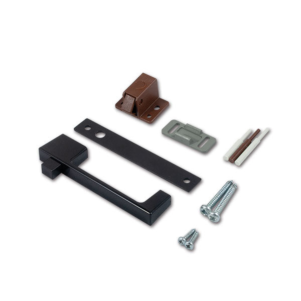 Serratura completa per antine • marrone