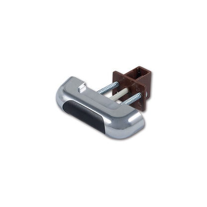 Serratura completa per antine • cromata