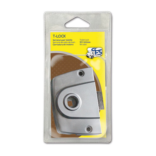 Serratura T-Lock per porta toilette • blister