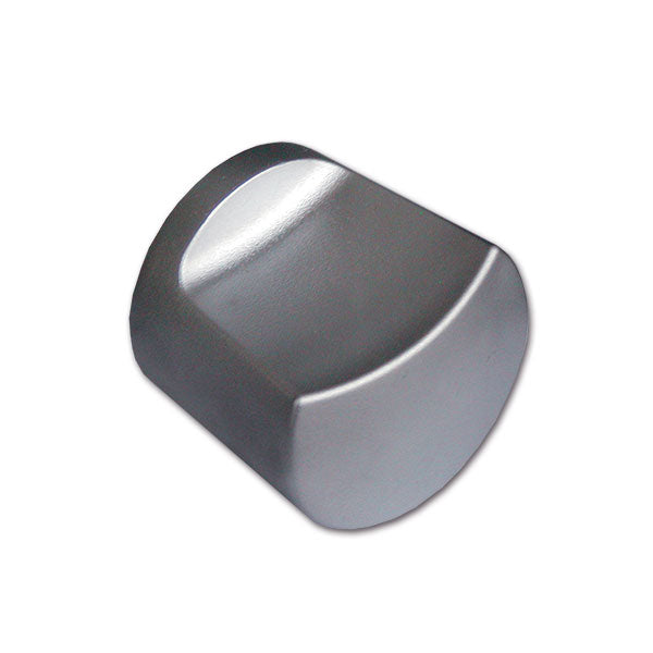 Pomello nichelato per scrocco Q7x7 • blister
