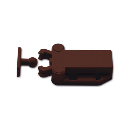 Chiusura push per antine • marrone