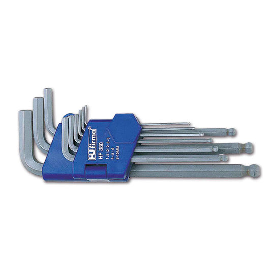 Set 9 chiavi piegate impronta torx