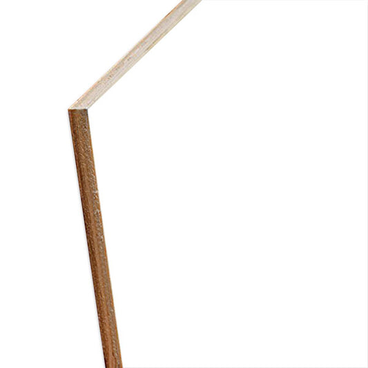 Compensato pioppo • 12 mm • HPL Bianco opaco