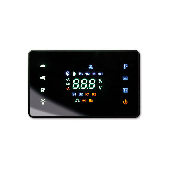 Pannello touch con display LCD