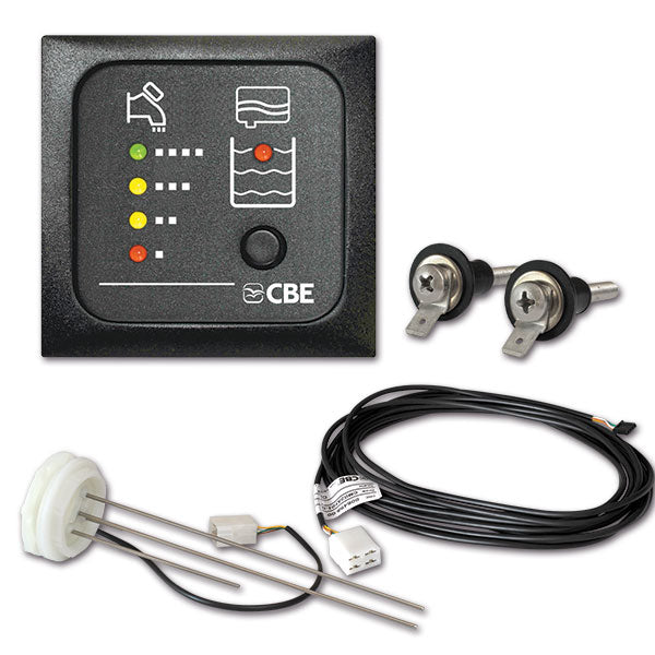 Pannello LED • acque chiare e nere • grigio