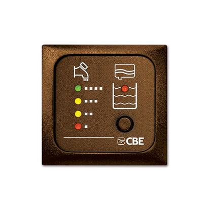 Pannello LED • acque chiare e nere • marrone