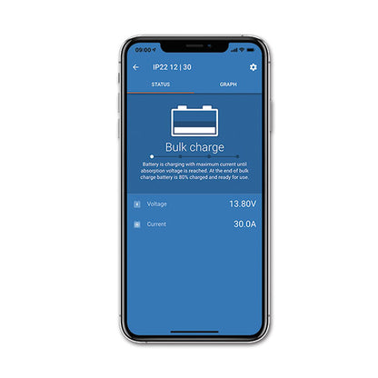 Caricabatterie Victron IP22 SMART • 30 A • 1 batteria