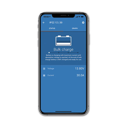 Caricabatterie Victron IP22 SMART • 30 A • 3 batterie