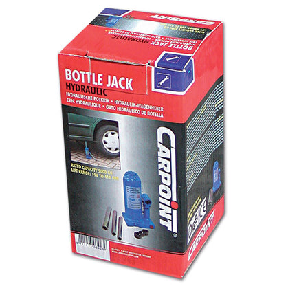 Cric idraulico • 5000 kg • 198/413 mm