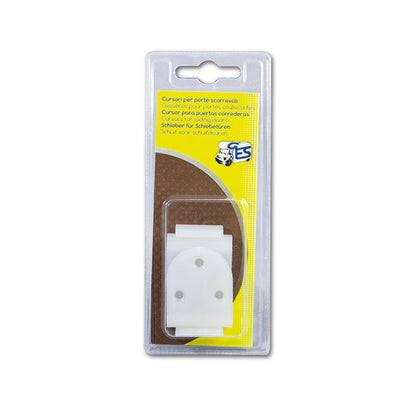 2 cursori per porte scorrevoli • blister