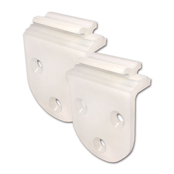 2 cursori per porte scorrevoli • blister