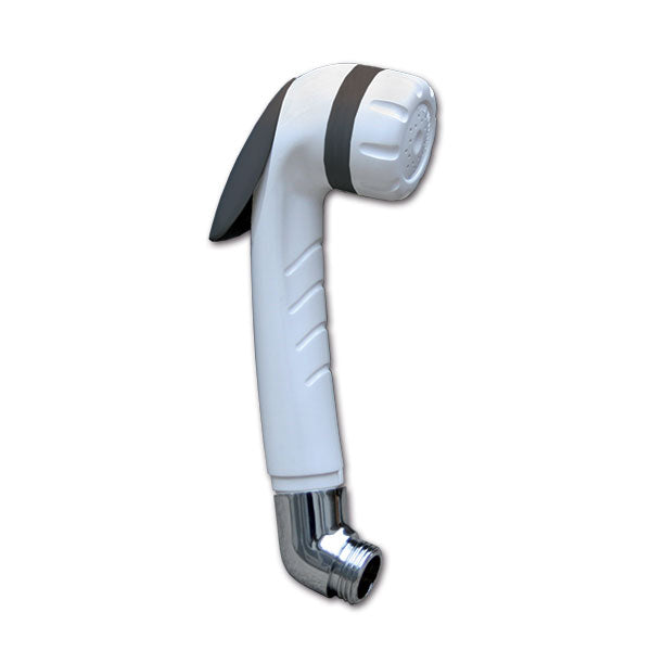 Jenny Duschkopf • weiß • gebogen • M 1/2"