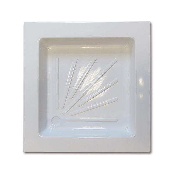 Piatto doccia in materiale plastico • 500 x 500 x 80 mm