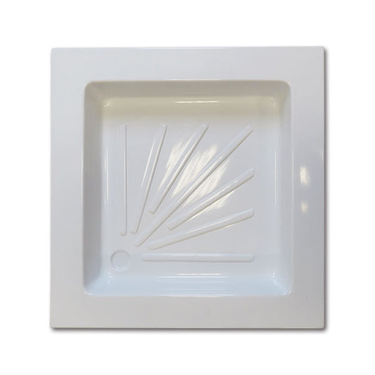 Piatto doccia in materiale plastico • 500 x 500 x 80 mm