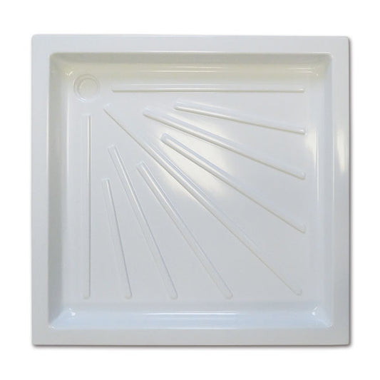 Piatto doccia in materiale plastico • 645 x 600 x 50 mm