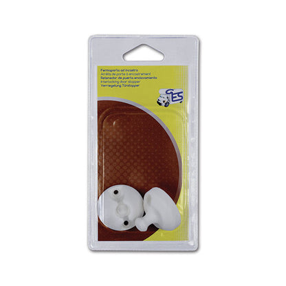 Fermaporta tondo a incastro Laika • blister