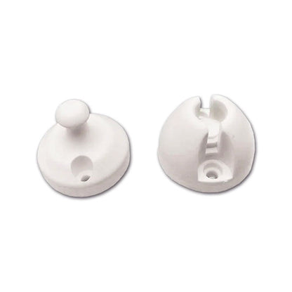 Fermaporta tondo a incastro Laika • blister