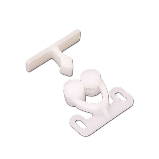 Ferma antina 2 rotelle • bianco