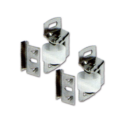 2 ferma antina a rotella in metallo blis