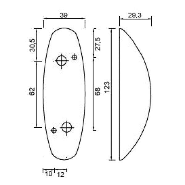 Flexpoint II doppelseitiges Licht • grau