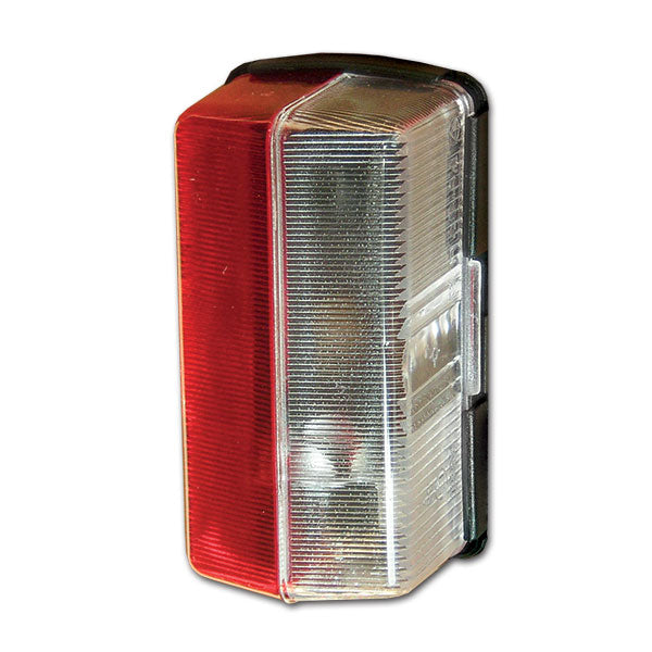 Luce ingombro bifacciale rettangolare a lampadina • blister