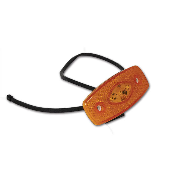 Segnale di ingombro laterale arancio a LED